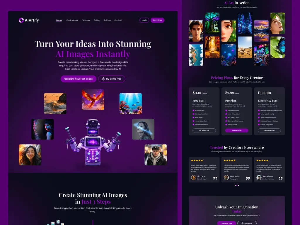 AIArtify - AI Art Generator